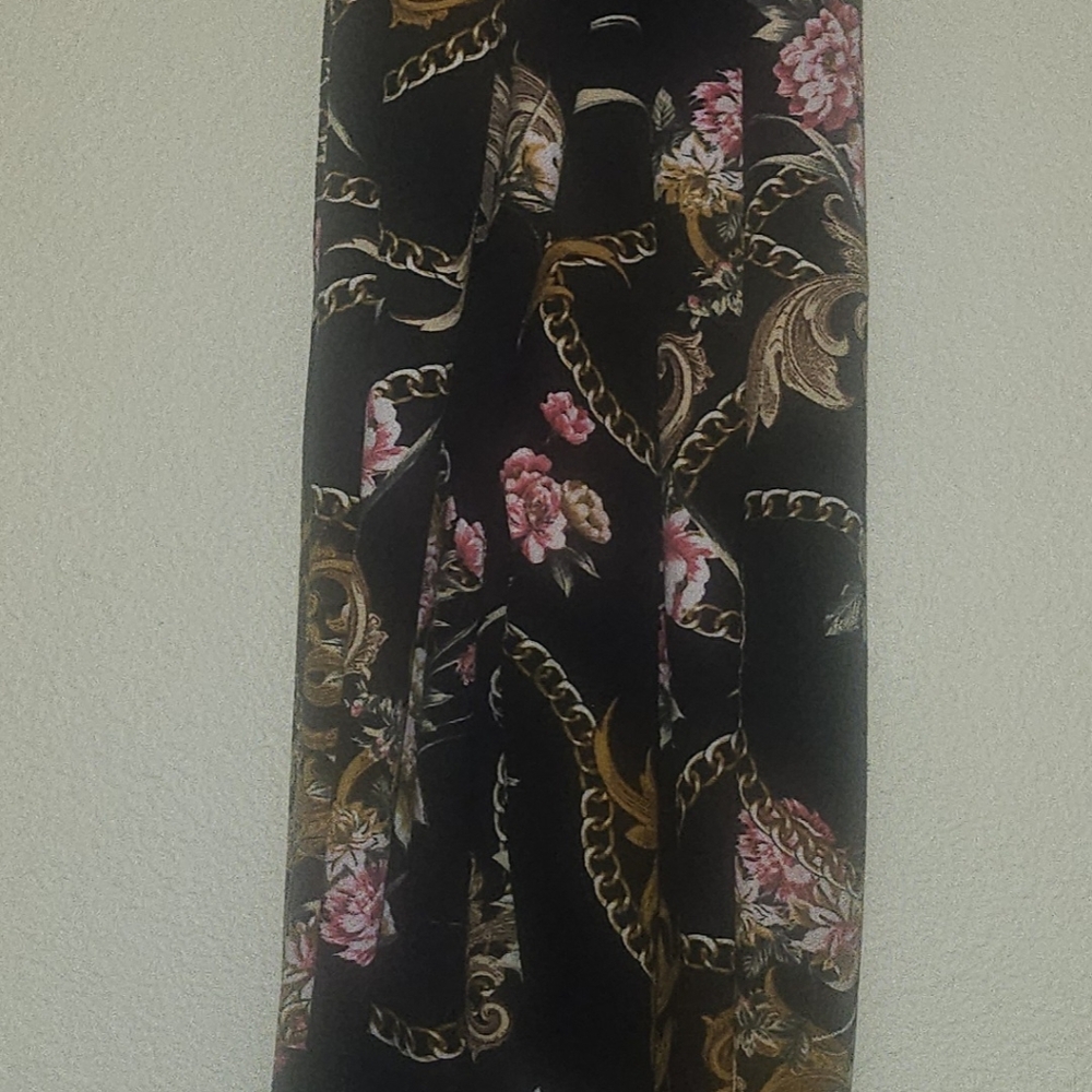 Pink and Gold Maxi Pencil Skirt for Cocktail Events